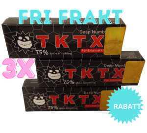 TKTX Tattoo-bedövningskräm
