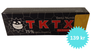 TKTX Tattoo-bedövningskräm